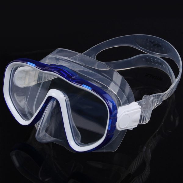 

swimming goggles crystal clear wide view diving glasses snorkel mask mck99