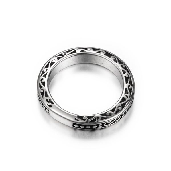 

unique deformation dot round ring for men hip hop fashion personality hipster dance titanium steel eternal ring, Slivery;golden