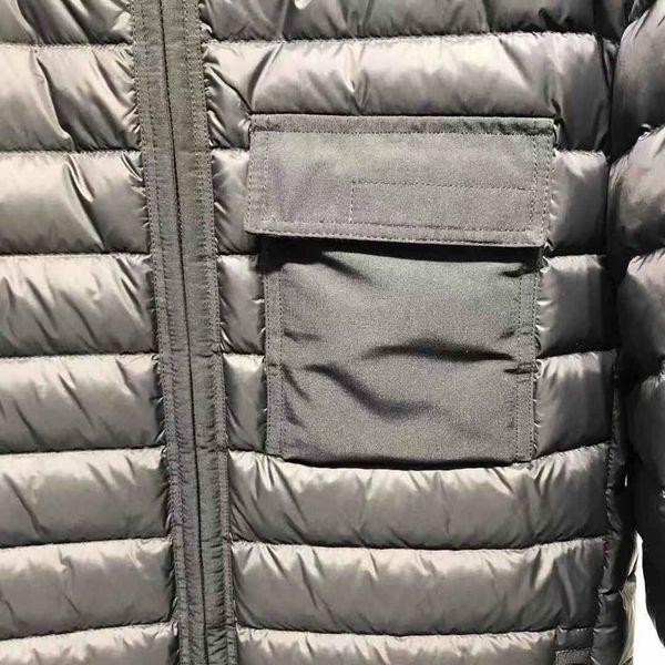 

winter mens down jacket classic armband men designer jacket outdoor sports breathable hooded jacket selling windproof jackets big size, Black