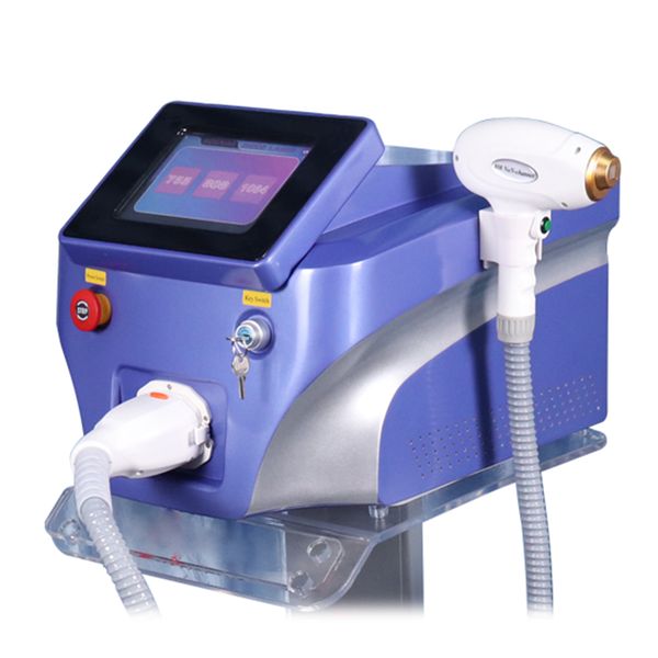 

epilator 3 wavelength 755nm 808nm 1064nm diode laser beauty machine skin care face body painless hair removal laser machines, Black