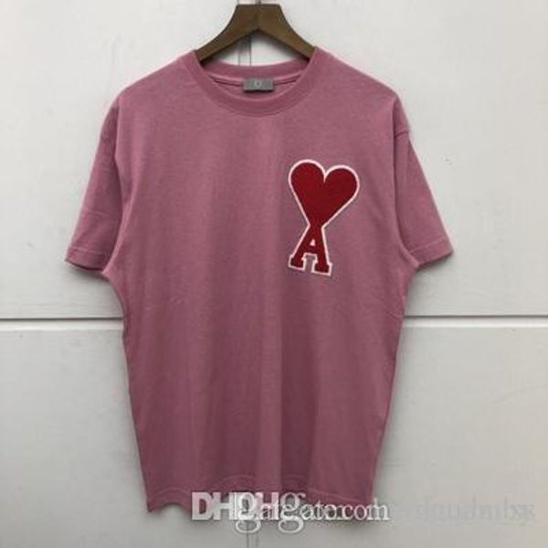 

2020ss t shirt men women washed do old fashion casual 4colors, White;black