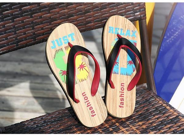 

faashion designer rubber non-slip sandals slippers for men designer flower printed beach flip flops slipper summer hawaii beach slippers, Black