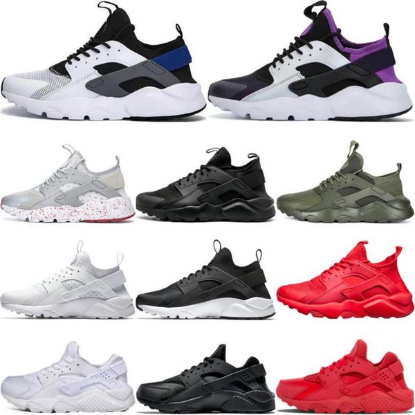 

2020designer huarache ultra running shoes for men huraches women triple white black red gold green sports huaraches sneakers harache shoes