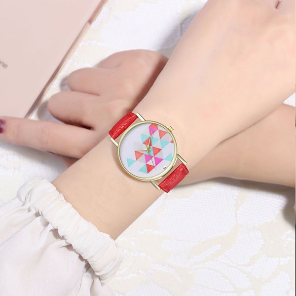 

zhou lianfa quartz watch men's leather strap korean lady student couple watch women's quartz wristwatches with silicone strap, Slivery;brown