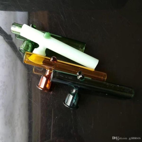 Воронковые амортизаторы стеклянные бонги, стеклянные курительные трубы разноцветные мини-цветные ручные трубы
