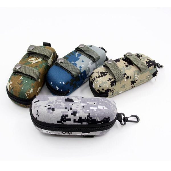 

eva portable sunglasses box storage protector camouflage tactical molle sun goggle glasses bag case outdoor edc accessory bag wi