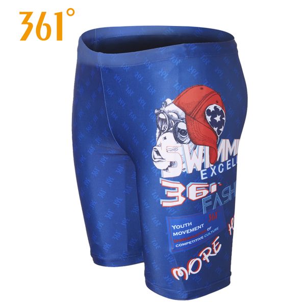 

361 men's professional competition boxer swimming trunks quick drying breathable elastic sports trunks swimming shorts