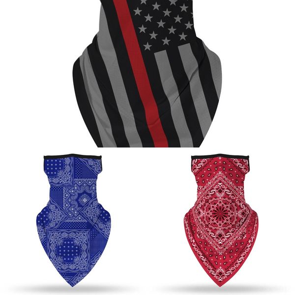 

nqggg winter summer sports balaclava face mask ride bicycle scarf headwear running bandana cycling fishing mask cover magic scarf, Black