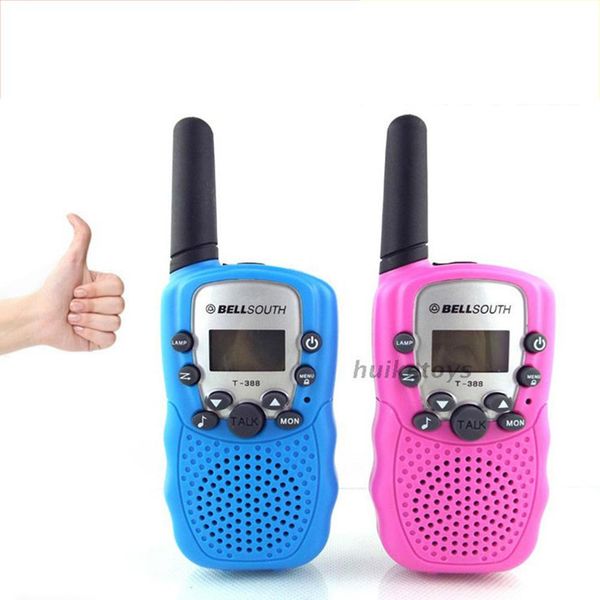 

1pcs дети walkie talkie игрушки ручной беспроводной мобильный телефон говоря игрушки для детей беспроводной reception диапазон 3 км