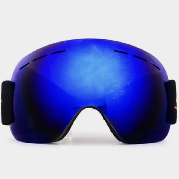 

blue film large spherical ski goggles anti-fog windproof uv protection winter outdoor snowboarding goggles ng