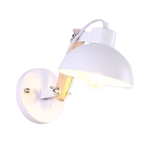 

led bulbs easy install decorative adjustable arm iron art living room wall lamp home energy saving nordic style 220v e27 reading