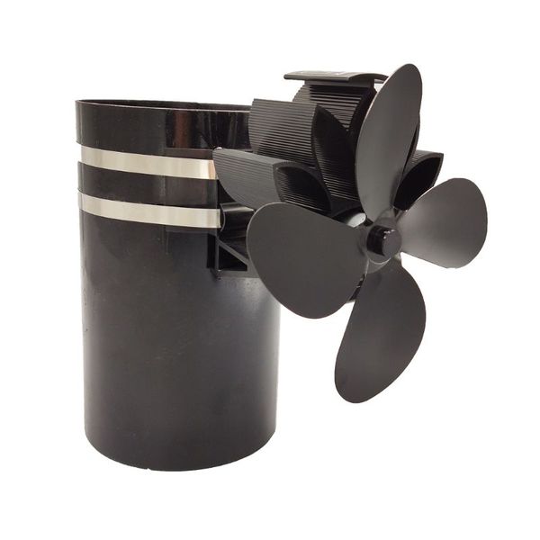 

4 blades heat powered fireplace stove hanging fireplace fan