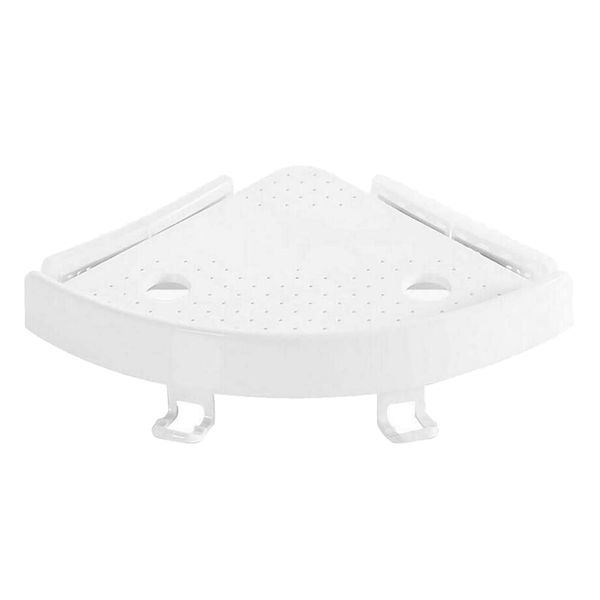 

bathroom shower triangular corner caddy rack wall shelf organizer holder
