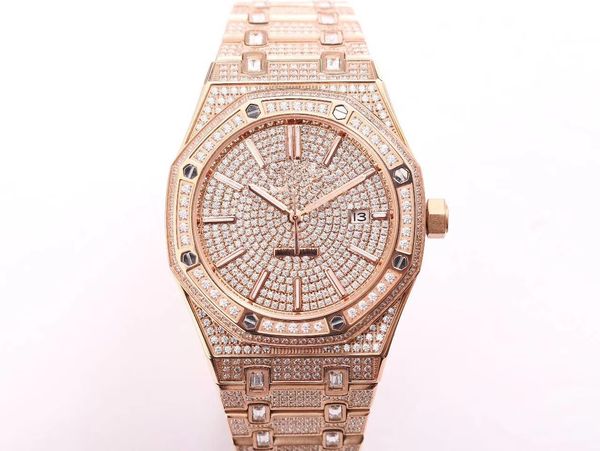 

tz factory fully automatic 3120 movement men's watch full sky star sapphire watch new sapphire mirror, Slivery;brown