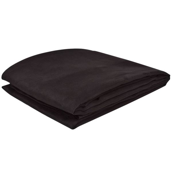 

micro-suede sofa throw bedspread brown 270 x 350 cm other home textile