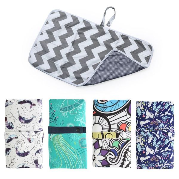 

portable waterproof baby changing mat newborn foldable changing diaper nappy new