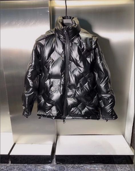 

new brand version mens womens jackets winter luxury mans coat with a zipper hoodie coat thick high fashion sa b101658q, Black;brown