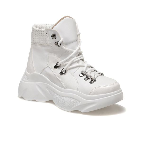 

suerto white women 's thick soled boots butigo, Black