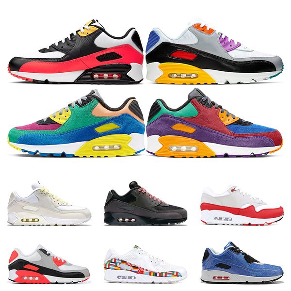

90 36 45 new running shoes mens laser fuchsia viotech university red grape international triple white black sports sneakers trainers size
