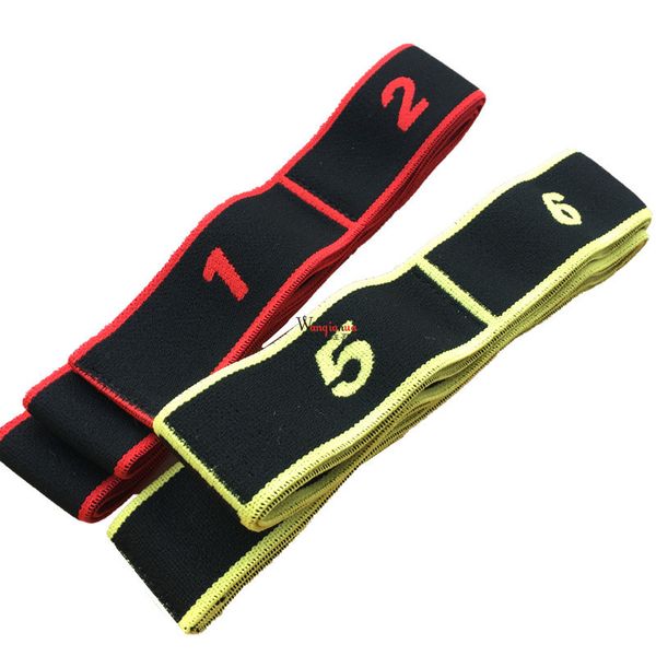 

elastic tension band yoga segment elasticity yoga stretch out strap flexible loops pilates workouts