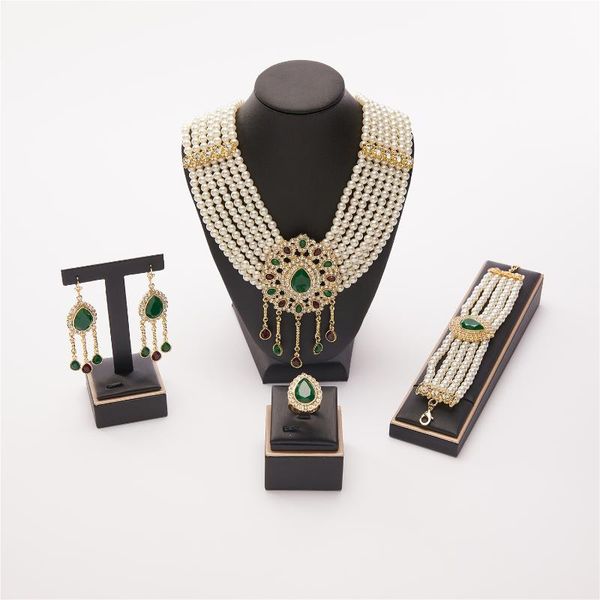 

wedding pearl jewelry set for women fashion jewelry set pearl, Silver