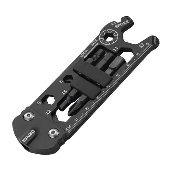 

16 in 1 multi-functional wrench portable mini gadget bicycle repair tool outdoor camping cycling equipment
