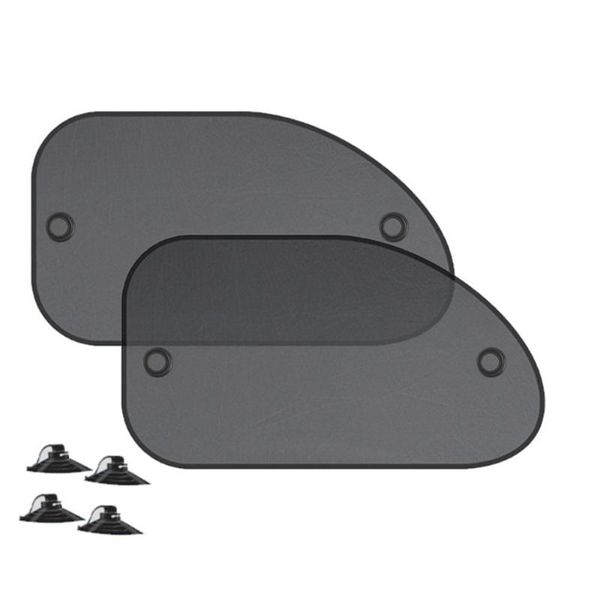 

2020 new 2pcs car rear window side sun shade cover block static cling visor shield screen uv-resistant