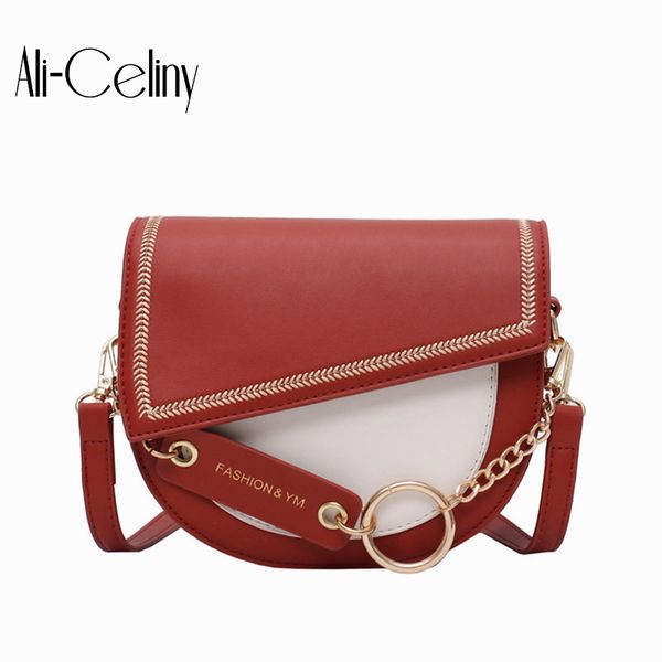 

original design texture bag women 2020 new fashion casual chain messenger bag joker shoulder saddle