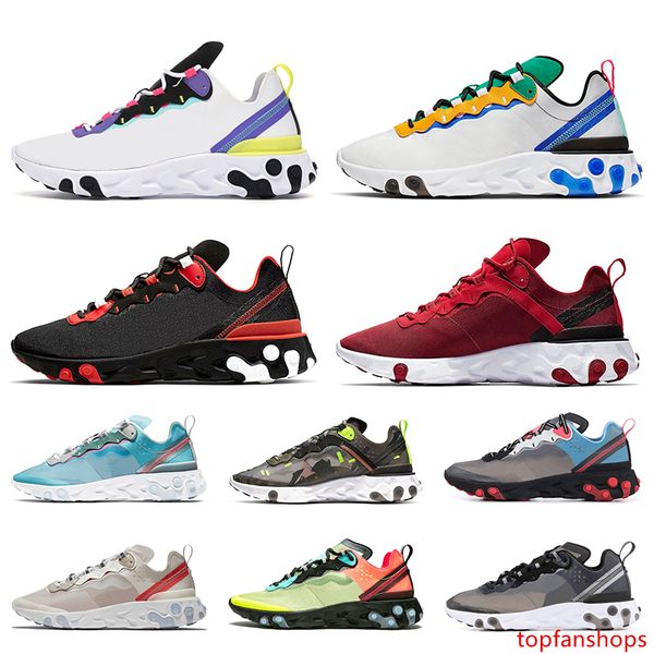 

epic react element 55 women men running shoes hyper pink bred game royal blue red undercover 87 camo royal tint trainers sport sneakers