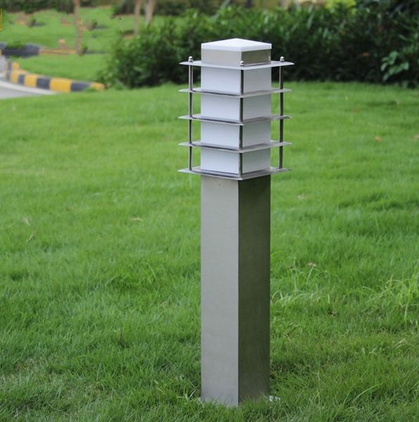 2019 110v 220v 12v 24v Landscape Lawn Sward Garden Stainless Outdoor Square Pillar Post Light Bollard Lamp Llfa From Nimiled 77 99