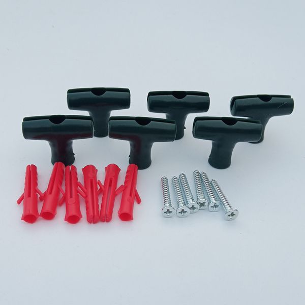 

6pcs plastic reusable gardens clips fixing wire mesh garden care tools