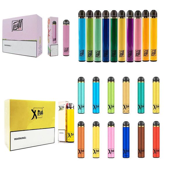 

Xtra Одноразового Vape Pen 5,0 мл Патрон 1500puffs устройства Система Испарители х Cigs hyppe бар BANG XL