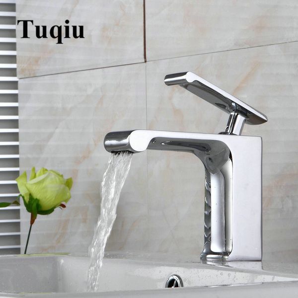 

basin faucets chrome brass faucet square bathroom sink faucet single handle deck mounted toilet and cold mixer water tap