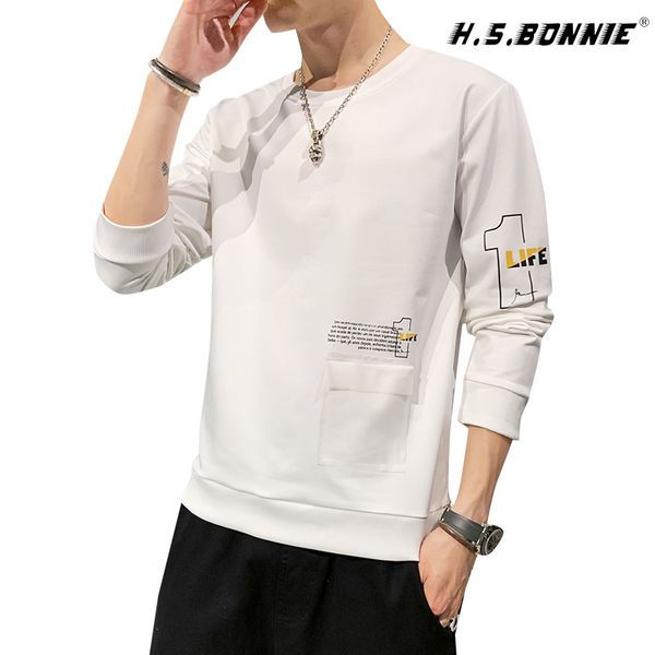 

men's hoodies & sweatshirts 2021 autumn collection male casual hip hop hoodie long sleeve, Black