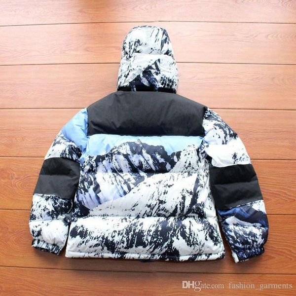 

brand new mountain baltoro down jacket 17fw mens designer jackets womens windbreaker luxury jacket warmth winter jacket outerwear, Black
