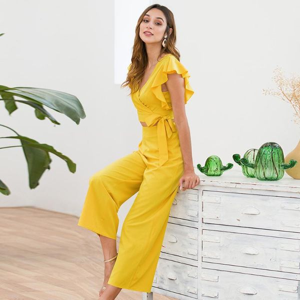 

женщины v-образным вырезом растениеводство топы широкие длинные брюки пляж повседневные наборы партии клубная одежда s~xl, White