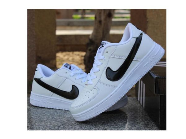 

2019 силы Мужчины Женщины низкий вырез один 1 обувь белый черный замочить скейтборд