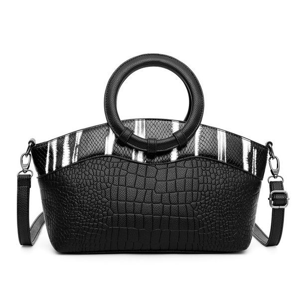 

new fashion alligator messenger bag laides office clutch business tote boston shoulder bag handle bolsas