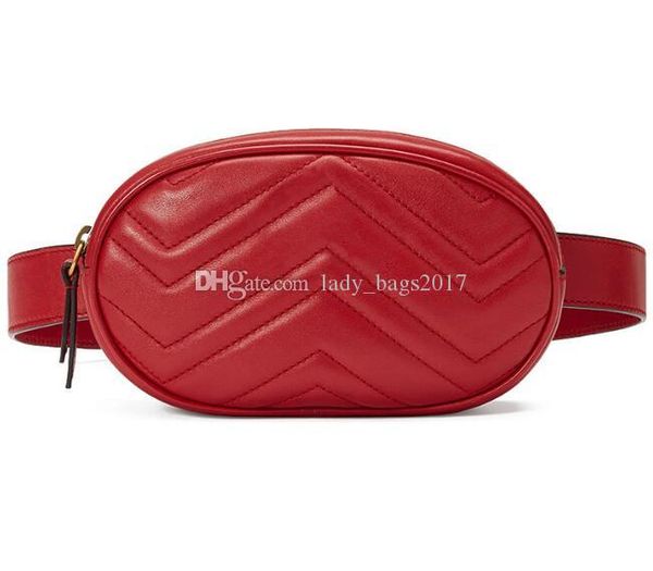 

new designer leather love heart v wave pattern waist bags women men shoulder bags belt shoulder bag women chain bags handbags