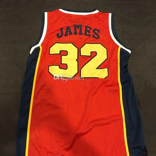 American Retro LeBron James #32 