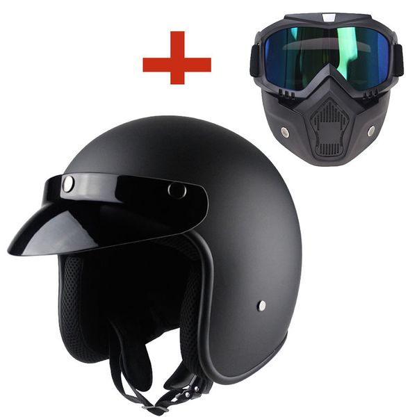 

четыре сезона шлемы 3/4 ретро старинные capacete открыть лицо мотоциклетный шлем половина шлема