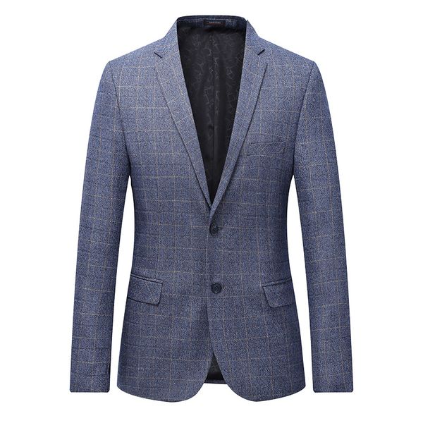 

men's suits & blazers men casual blazer plus size 2021 spring business coats mens formal wear suit jackets 7xl 6xl 5xl 4xl, White;black