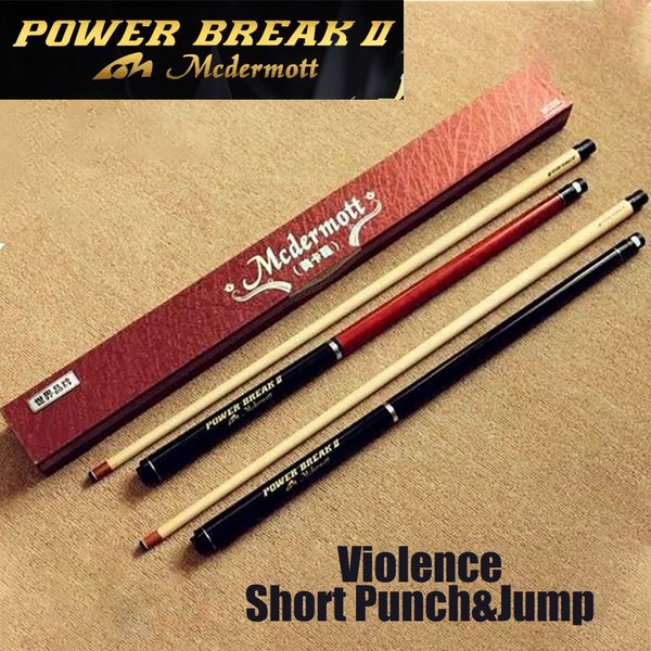 

mcdermopunch&jump cue 13mm bakelite tip selected maple shaft 4 colors options technologia break and jump cue newly 2019