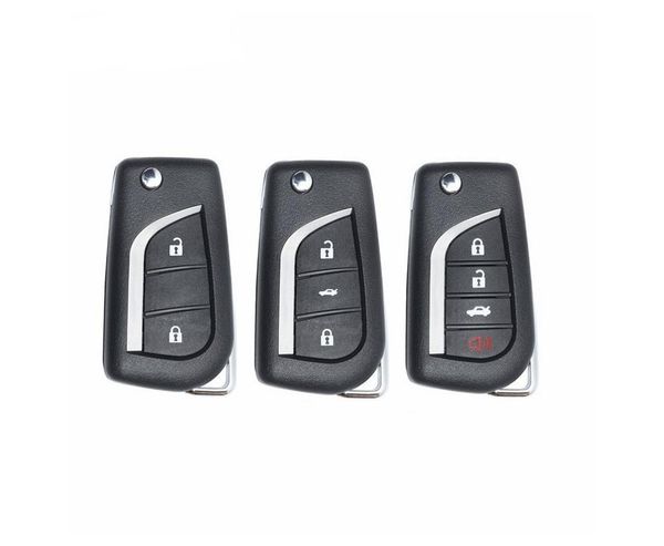 

2/3/4 button remote key shell for camry rva4 auto replacement key blank cover case toy43 blade