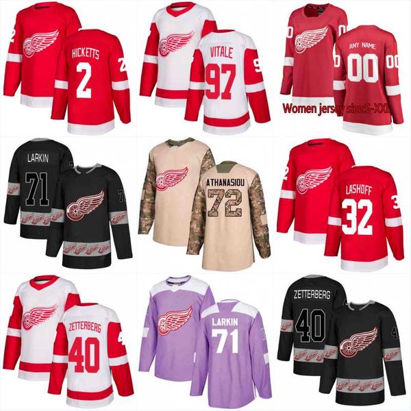 

Detroit Red Wings Jersey 59 Tyler Bertuzzi 61 Jacob De La Rose 26 Thomas Vanek 42 Martin Frk 39 Anthony Mantha 21 Cholowski Hockey Jerseys