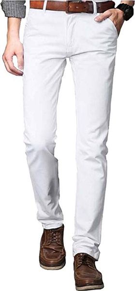 

mens summer linen casual trousers, casual pants slim fit smart dress pants formal business suit trousers, Black