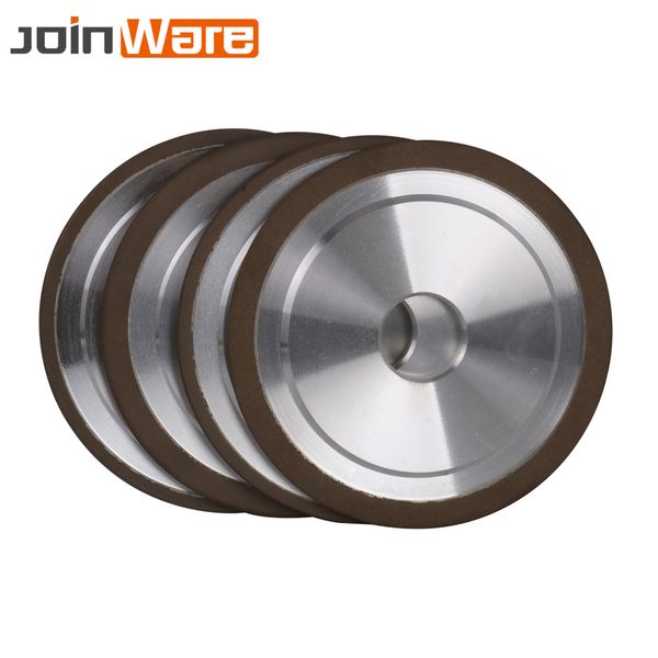 

125mm 150mm diamond grinding wheel resin bond grinder for grinding carbide metal r1/r1.5/r2/r2.5 150grit green sand