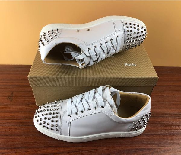 

fashion low-nail shoes outdoors race runner casual man woman designer sneaker leather zipper party meeting shoes plate-forme exclusive, Black