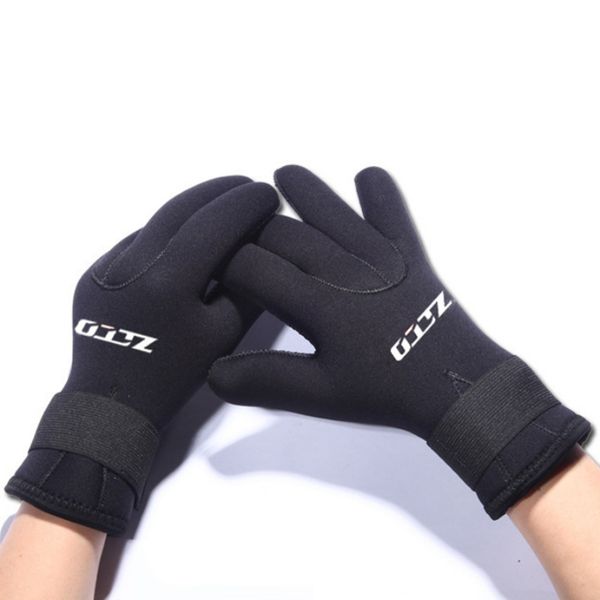 

adjustable men women swimming warm glove 5mm diving spearfishing underwater fishing gloves