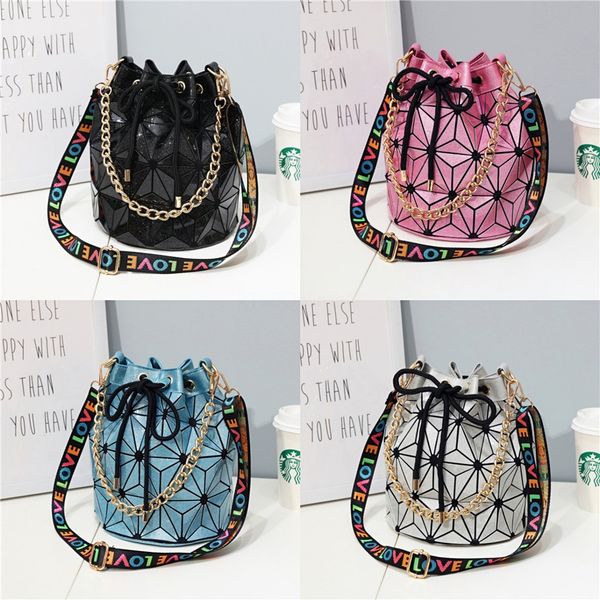 

brand designer glitter mini crossbody bag patchwork shining crossbody bags women shoulder bag geometric with strap#761